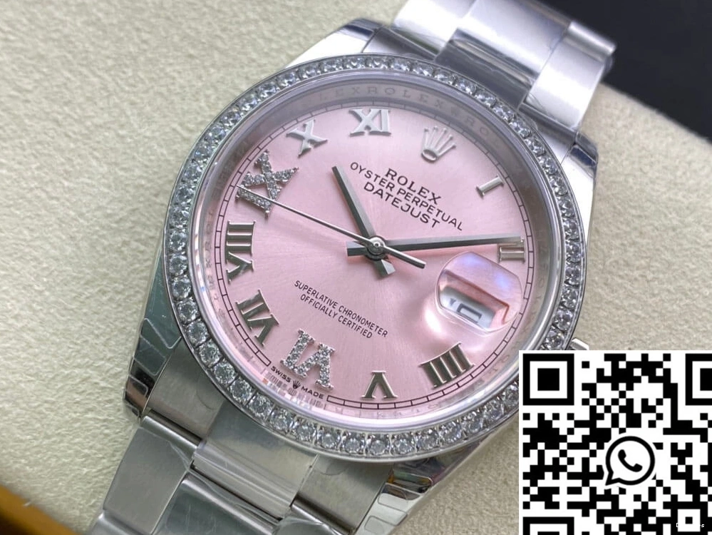 751 M126284RBR-0024 Diamond-set Affordable EW Datejust Dial Factory Rolex 0708